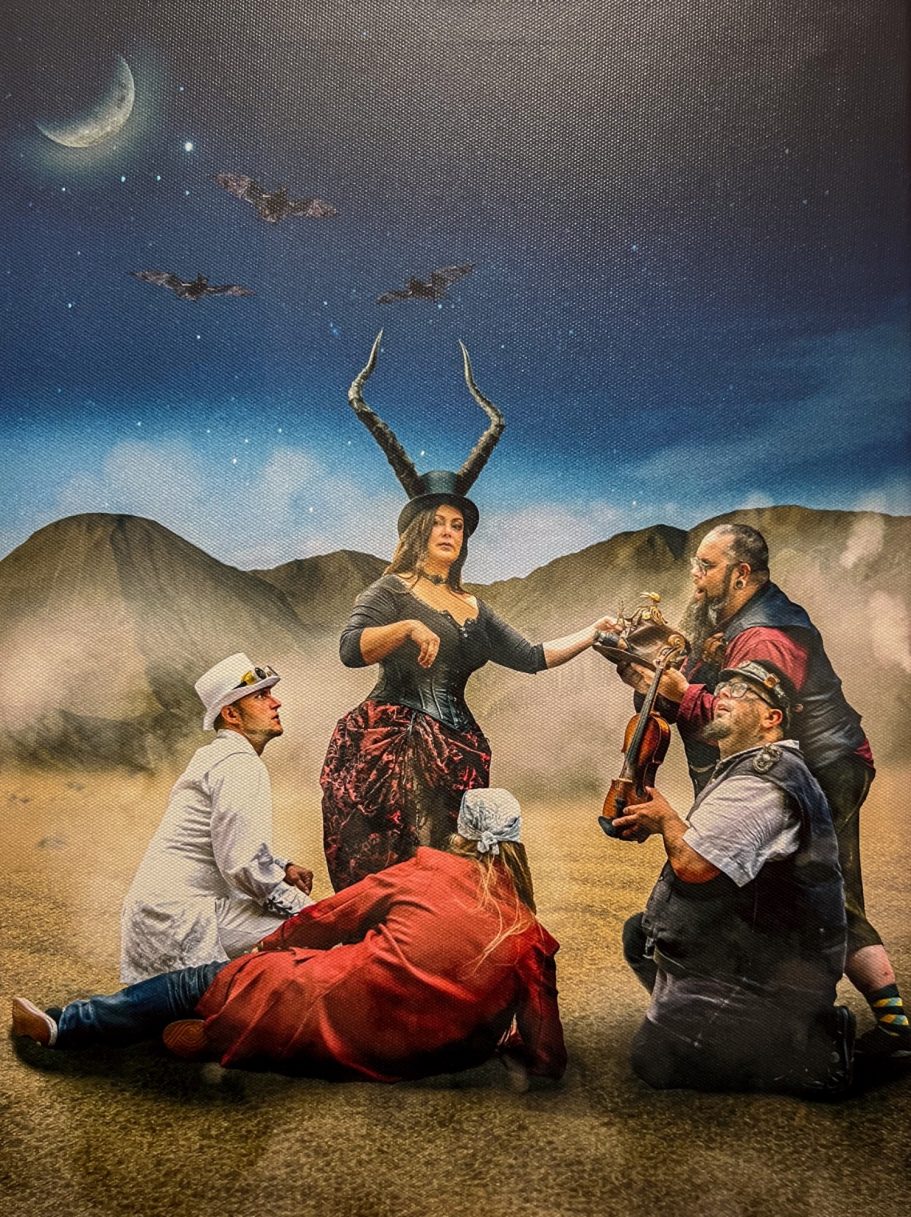 Goya "Le sabbat des sorcières" Version Steampunk