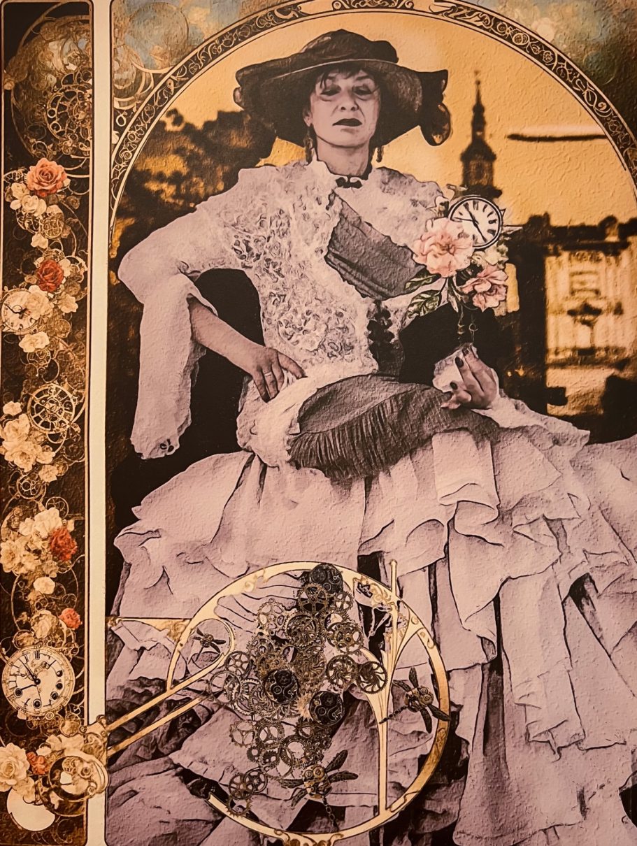 Mucha "Noël" Version Steampunk