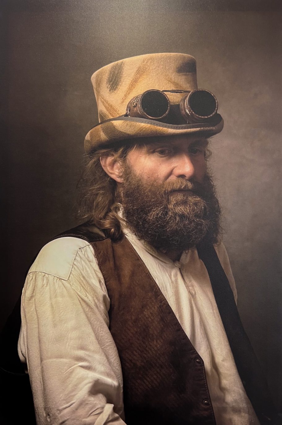 Rembrandt. "Old Man Beard" Version Steampunk